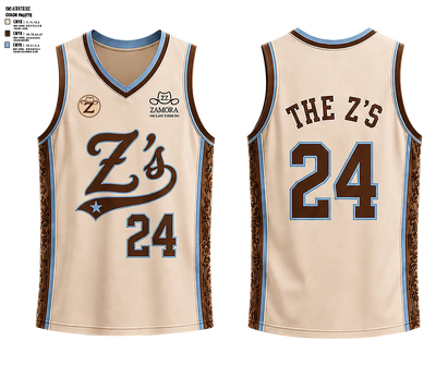 Zamora Law Firm Mens Basketball Jersey - 5