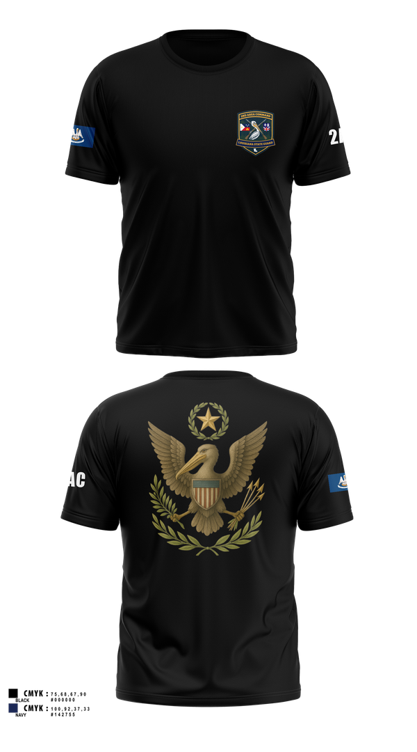 Short Sleeve Performance Shirt, 2nd Area Command (LASG), , Teamtime, Team time, sublimation, custom sports apparel, team uniforms, spirit wear, spiritwear, sports uniforms, custom shirts, team store, custom team store, fundraiser sports, apparel fundraiser