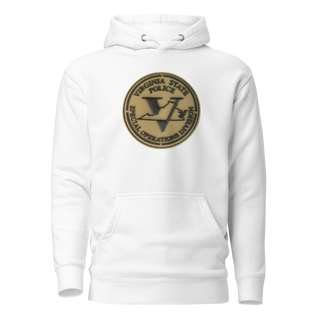Unisex Hoodie - 1 - White