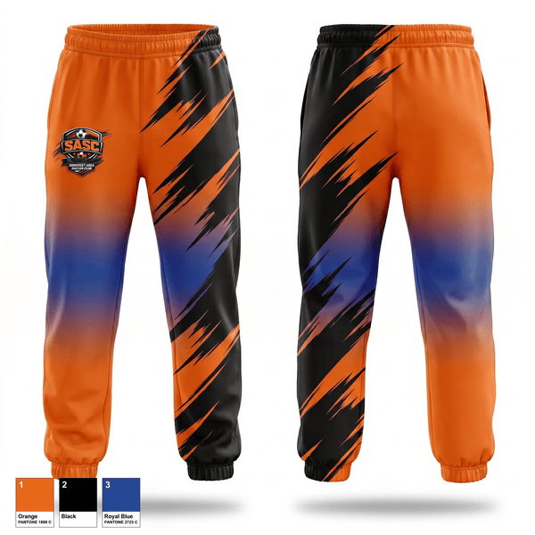 Sweatpants, SASC, Women's Soccer, Teamtime, Team time, sublimation, custom sports apparel, team uniforms, spirit wear, spiritwear, sports uniforms, custom shirts, team store, custom team store, fundraiser sports, apparel fundraiser