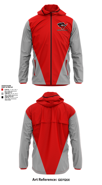 Houston Outlaws 28653607 Windbreaker - 1