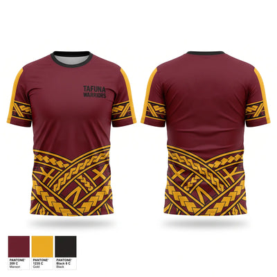 TAFUNA WARRIORS Short Sleeve Performance Shirt - 1