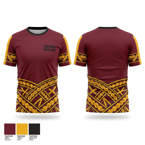 Short Sleeve Performance Shirt, TAFUNA WARRIORS, , Teamtime, Team time, sublimation, custom sports apparel, team uniforms, spirit wear, spiritwear, sports uniforms, custom shirts, team store, custom team store, fundraiser sports, apparel fundraiser