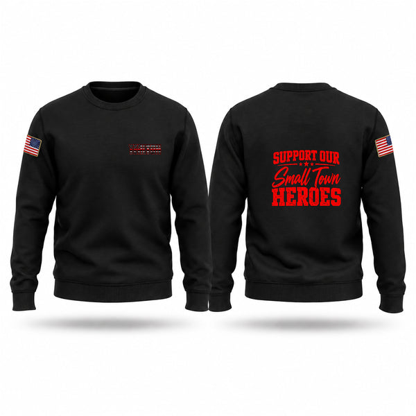 Crew Neck Sweatshirt, Terlton Volunteer Fire Department, Fire Department, Teamtime, Team time, sublimation, custom sports apparel, team uniforms, spirit wear, spiritwear, sports uniforms, custom shirts, team store, custom team store, fundraiser sports, apparel fundraiser