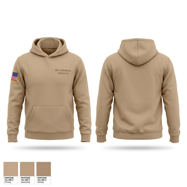 Hoodie, 8th Ordnance Company, Army, Teamtime, Team time, sublimation, custom sports apparel, team uniforms, spirit wear, spiritwear, sports uniforms, custom shirts, team store, custom team store, fundraiser sports, apparel fundraiser
