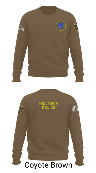 Crew Neck Sweatshirt, NSA Mechanicsburg, , Teamtime, Team time, sublimation, custom sports apparel, team uniforms, spirit wear, spiritwear, sports uniforms, custom shirts, team store, custom team store, fundraiser sports, apparel fundraiser
