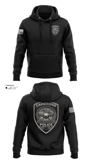 Hoodie, RDC Outdoors, Police, Teamtime, Team time, sublimation, custom sports apparel, team uniforms, spirit wear, spiritwear, sports uniforms, custom shirts, team store, custom team store, fundraiser sports, apparel fundraiser