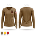 Salesville 61504760 Women's Long Sleeve V-neck Shirt - 1