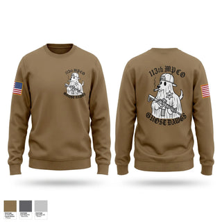 Crew Neck Sweatshirt, 113th MP CO, Army, Teamtime, Team time, sublimation, custom sports apparel, team uniforms, spirit wear, spiritwear, sports uniforms, custom shirts, team store, custom team store, fundraiser sports, apparel fundraiser
