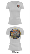 RSS Manchester 22681350 Women's Short Sleeve V-neck Shirt - 12