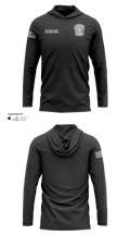 Bartlesville Police Department 89012785 Long Sleeve Performance Shirt with hood - 60
