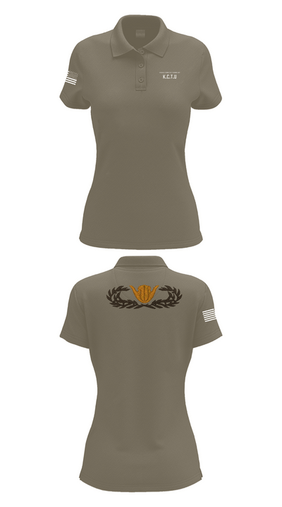 KISARAZU COMBAT TRAINING UNIT Women's Short Sleeve Performance Polo  - 75