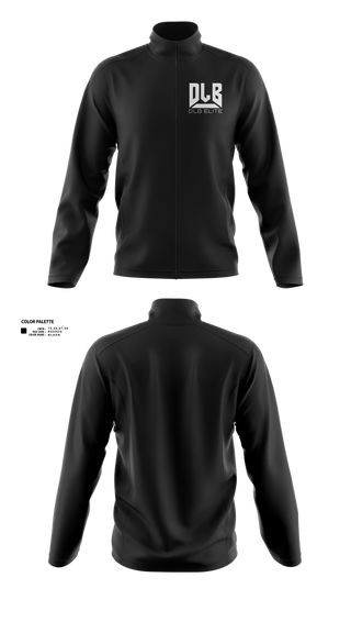 Fleece Jacket, DLB Elite, , Teamtime, Team time, sublimation, custom sports apparel, team uniforms, spirit wear, spiritwear, sports uniforms, custom shirts, team store, custom team store, fundraiser sports, apparel fundraiser