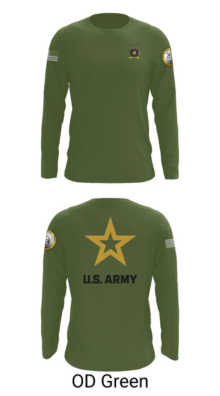 Long Sleeve Performance Shirt, University of Toledo Army Marksmanship Unit, Army, Teamtime, Team time, sublimation, custom sports apparel, team uniforms, spirit wear, spiritwear, sports uniforms, custom shirts, team store, custom team store, fundraiser sports, apparel fundraiser