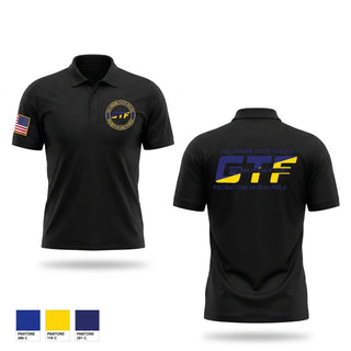 Short Sleeve Performance Polo, Delaware GTF, Police, Teamtime, Team time, sublimation, custom sports apparel, team uniforms, spirit wear, spiritwear, sports uniforms, custom shirts, team store, custom team store, fundraiser sports, apparel fundraiser