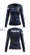 St George Police K9 5470782 Women's Long Sleeve V-neck Shirt - 40