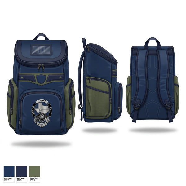Gear Bag, Ferris ISD Police Department, Police, Teamtime, Team time, sublimation, custom sports apparel, team uniforms, spirit wear, spiritwear, sports uniforms, custom shirts, team store, custom team store, fundraiser sports, apparel fundraiser