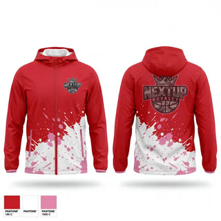 Windbreaker, NextUp Royalty, Women's Basketball, Teamtime, Team time, sublimation, custom sports apparel, team uniforms, spirit wear, spiritwear, sports uniforms, custom shirts, team store, custom team store, fundraiser sports, apparel fundraiser