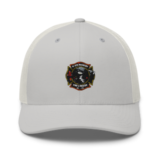 North McCreary Fire & Rescue Retro Trucker Hat | Yupoong 6606
