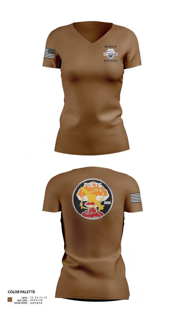 Womens Short Sleeve Vneck Shirt, USS Kentucky, , Teamtime, Team time, sublimation, custom sports apparel, team uniforms, spirit wear, spiritwear, sports uniforms, custom shirts, team store, custom team store, fundraiser sports, apparel fundraiser