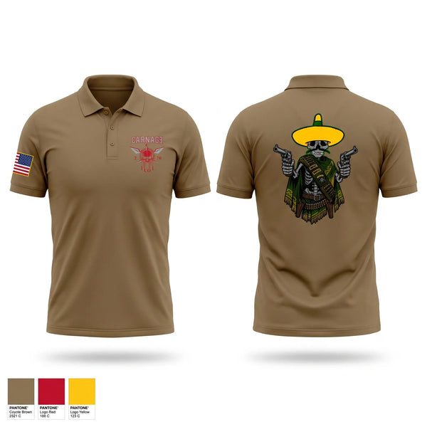 Short Sleeve Performance Polo, C-CO 2-70AR, Army, Teamtime, Team time, sublimation, custom sports apparel, team uniforms, spirit wear, spiritwear, sports uniforms, custom shirts, team store, custom team store, fundraiser sports, apparel fundraiser