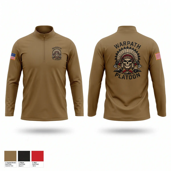 Windbreaker, 2nd PLT, Apache Co, 1-501 PIR, Army, Teamtime, Team time, sublimation, custom sports apparel, team uniforms, spirit wear, spiritwear, sports uniforms, custom shirts, team store, custom team store, fundraiser sports, apparel fundraiser