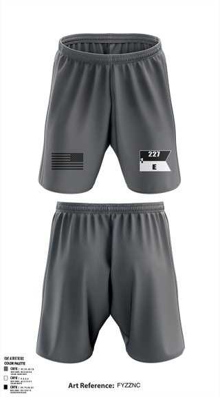 Athletic Shorts With Pockets, Echo Company, 1-227 AB, 1ACB, 1CD, , Teamtime, Team time, sublimation, custom sports apparel, team uniforms, spirit wear, spiritwear, sports uniforms, custom shirts, team store, custom team store, fundraiser sports, apparel fundraiser