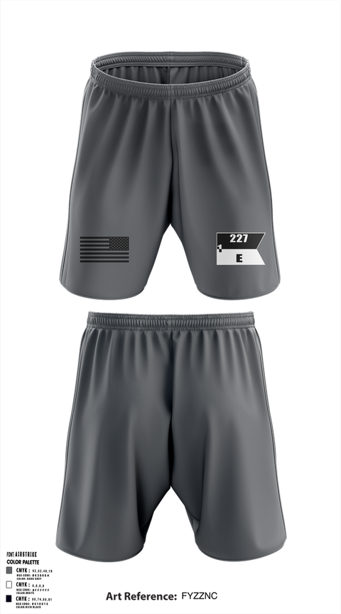 Athletic Shorts With Pockets, Echo Company, 1-227 AB, 1ACB, 1CD, , Teamtime, Team time, sublimation, custom sports apparel, team uniforms, spirit wear, spiritwear, sports uniforms, custom shirts, team store, custom team store, fundraiser sports, apparel fundraiser
