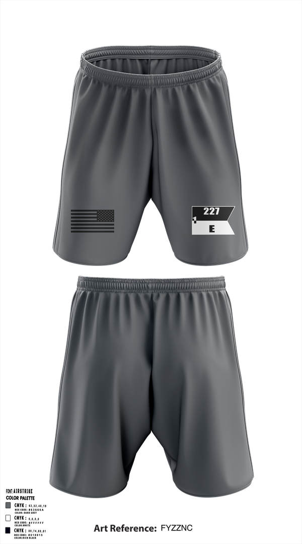 Athletic Shorts With Pockets, Echo Company, 1-227 AB, 1ACB, 1CD, , Teamtime, Team time, sublimation, custom sports apparel, team uniforms, spirit wear, spiritwear, sports uniforms, custom shirts, team store, custom team store, fundraiser sports, apparel fundraiser