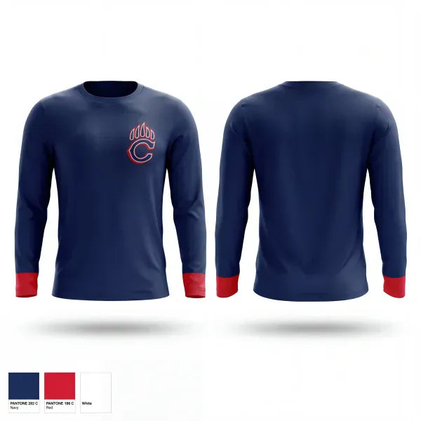 Long Sleeve Performance Shirt, Badgers, Baseball, Teamtime, Team time, sublimation, custom sports apparel, team uniforms, spirit wear, spiritwear, sports uniforms, custom shirts, team store, custom team store, fundraiser sports, apparel fundraiser