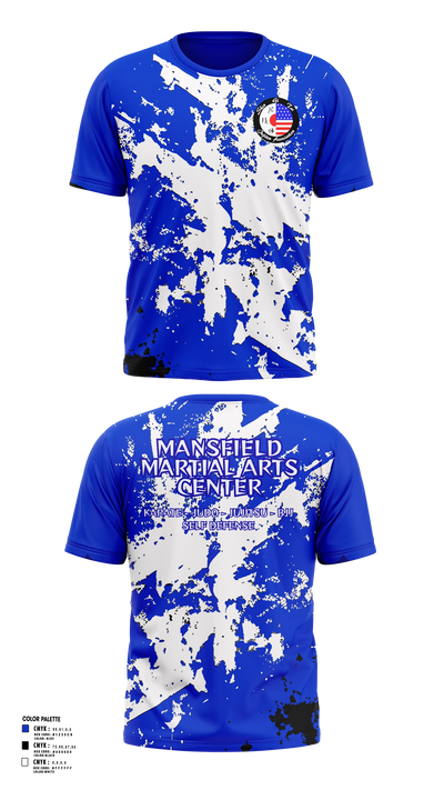 Mansfield Martial Arts Center Short Sleeve Performance Shirt - 4