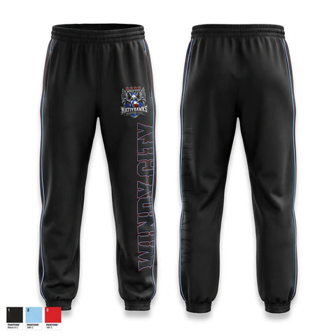 Sweatpants, Windy City NativHawks, Men's Basketball, Teamtime, Team time, sublimation, custom sports apparel, team uniforms, spirit wear, spiritwear, sports uniforms, custom shirts, team store, custom team store, fundraiser sports, apparel fundraiser