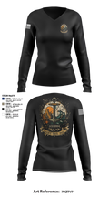 LCU-2004 59546896 Women's Long Sleeve V-neck Shirt - 15