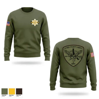 Crew Neck Sweatshirt, Sevier County Sheriff SRT, Police, Teamtime, Team time, sublimation, custom sports apparel, team uniforms, spirit wear, spiritwear, sports uniforms, custom shirts, team store, custom team store, fundraiser sports, apparel fundraiser