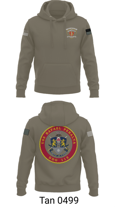 USS Rafael Peralta DDG 115 35678200 Hoodie - 74