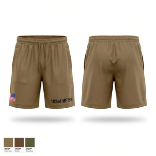 Athletic Shorts With Pockets, 192nd MP BN, Army, Teamtime, Team time, sublimation, custom sports apparel, team uniforms, spirit wear, spiritwear, sports uniforms, custom shirts, team store, custom team store, fundraiser sports, apparel fundraiser