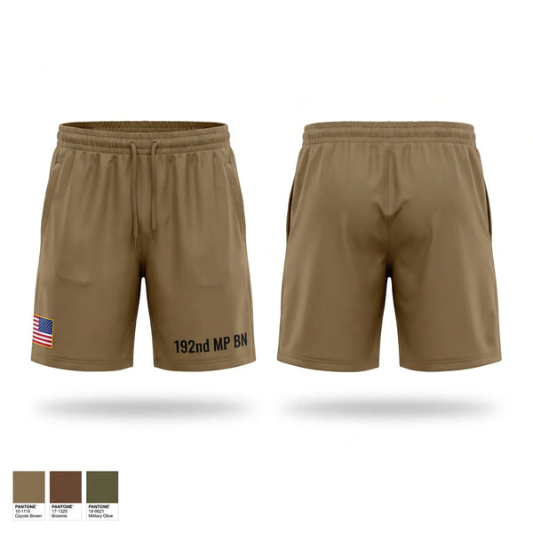 Athletic Shorts With Pockets, 192nd MP BN, Army, Teamtime, Team time, sublimation, custom sports apparel, team uniforms, spirit wear, spiritwear, sports uniforms, custom shirts, team store, custom team store, fundraiser sports, apparel fundraiser