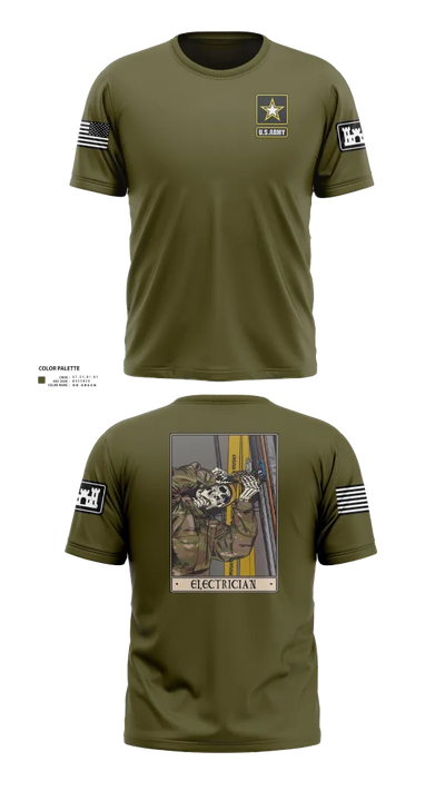 378th ECC 79902608 Short Sleeve Performance Shirt - 21