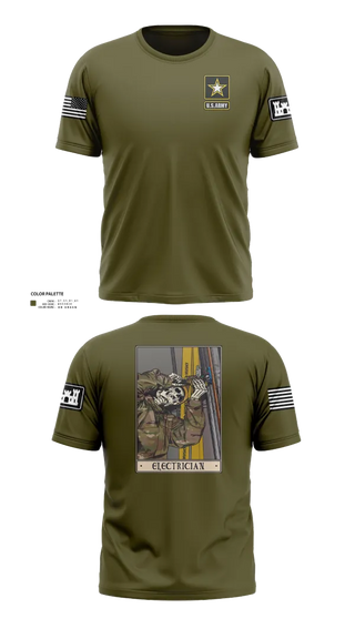 Old School Cotton Feel Shirt, 378th ECC, , Teamtime, Team time, sublimation, custom sports apparel, team uniforms, spirit wear, spiritwear, sports uniforms, custom shirts, team store, custom team store, fundraiser sports, apparel fundraiser