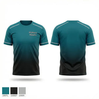 Soft Poly Tee Cotton Like Feel, Hickory Hawks, , Teamtime, Team time, sublimation, custom sports apparel, team uniforms, spirit wear, spiritwear, sports uniforms, custom shirts, team store, custom team store, fundraiser sports, apparel fundraiser