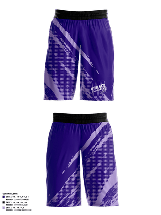 Womens Basketball Shorts, Weslaco Scorpions, Men's Basketball, Teamtime, Team time, sublimation, custom sports apparel, team uniforms, spirit wear, spiritwear, sports uniforms, custom shirts, team store, custom team store, fundraiser sports, apparel fundraiser
