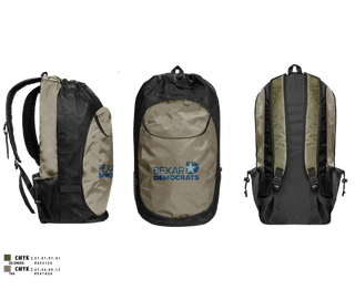 Gear Bag, Bexar County Democratic Party, , Teamtime, Team time, sublimation, custom sports apparel, team uniforms, spirit wear, spiritwear, sports uniforms, custom shirts, team store, custom team store, fundraiser sports, apparel fundraiser