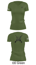APM 1-25 83857277 Women's Short Sleeve V-neck Shirt - 48