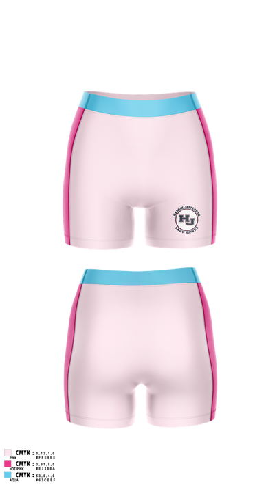 Hardin Jefferson Lady Hawks 24743911 Women's Compression Shorts - 1