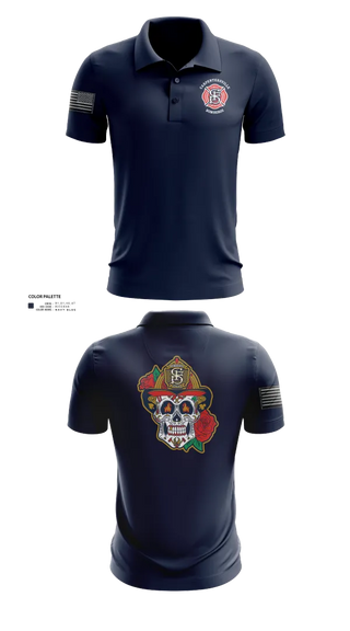 Short Sleeve Performance Polo, Carpentersville Fire Department, Fire Department, Teamtime, Team time, sublimation, custom sports apparel, team uniforms, spirit wear, spiritwear, sports uniforms, custom shirts, team store, custom team store, fundraiser sports, apparel fundraiser