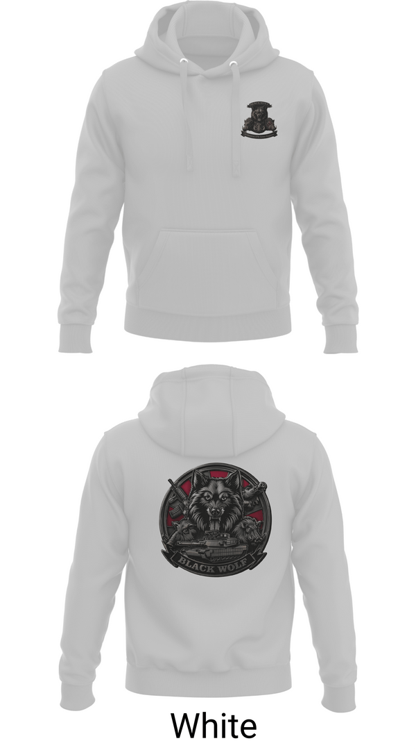 Hoodie, Black Wolf Company, 3-67 AR, Army, Teamtime, Team time, sublimation, custom sports apparel, team uniforms, spirit wear, spiritwear, sports uniforms, custom shirts, team store, custom team store, fundraiser sports, apparel fundraiser