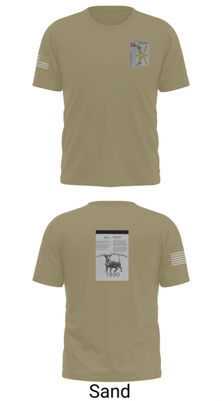 Short Sleeve Performance Shirt, 2nd Armored Cavalry Regiment, , Teamtime, Team time, sublimation, custom sports apparel, team uniforms, spirit wear, spiritwear, sports uniforms, custom shirts, team store, custom team store, fundraiser sports, apparel fundraiser