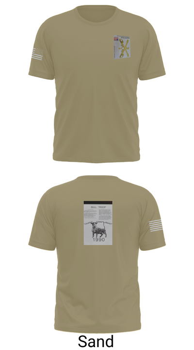 2nd Armored Cavalry Regiment 7857007 Short Sleeve Performance Shirt - 96