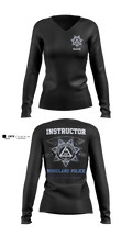 Arrest and Control 2388420 Women's Long Sleeve V-neck Shirt - 5