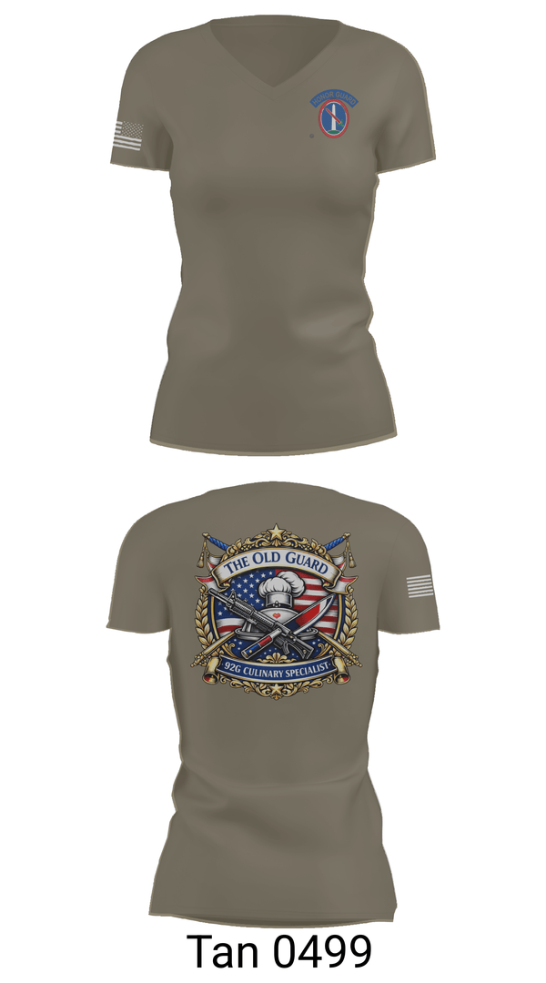 Womens Short Sleeve Vneck Shirt, 529th 4-3 Battalion The Old Guard, Army, Teamtime, Team time, sublimation, custom sports apparel, team uniforms, spirit wear, spiritwear, sports uniforms, custom shirts, team store, custom team store, fundraiser sports, apparel fundraiser